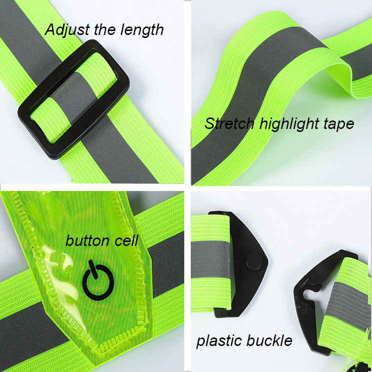 USB-Rechargeable LED Safety Vest - Image 2