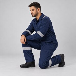Flame-Retardant Anti-Static Industrial Coverall - NWAN studio