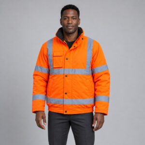 Waterproof Hi-Vis Reflective Padded Jacket - NWAN studio