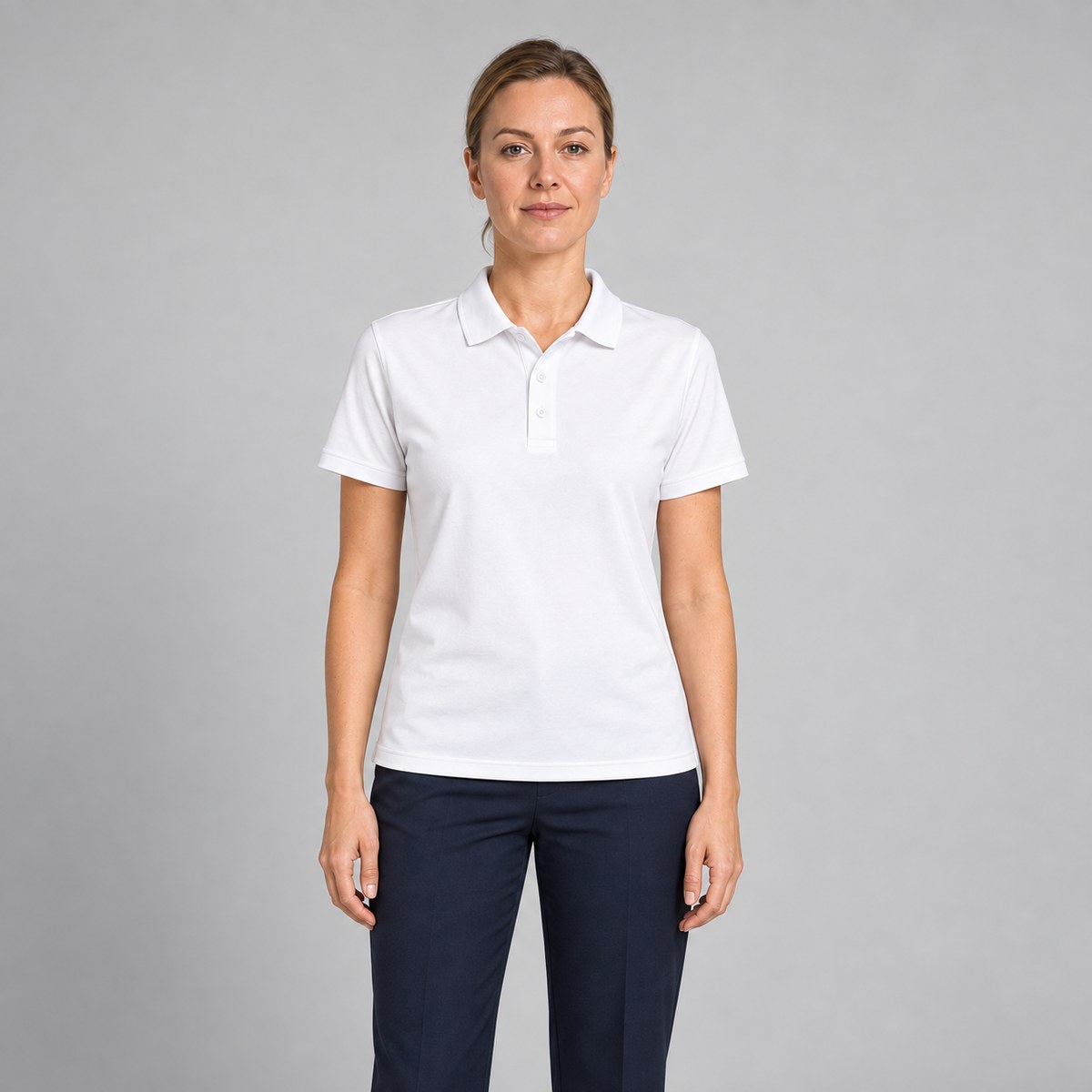 Custom Cool-Dry Performance Polo Shirts - NWAN studio