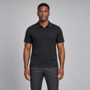Custom Cooling Knit Business Polo Shirts - NWAN studio