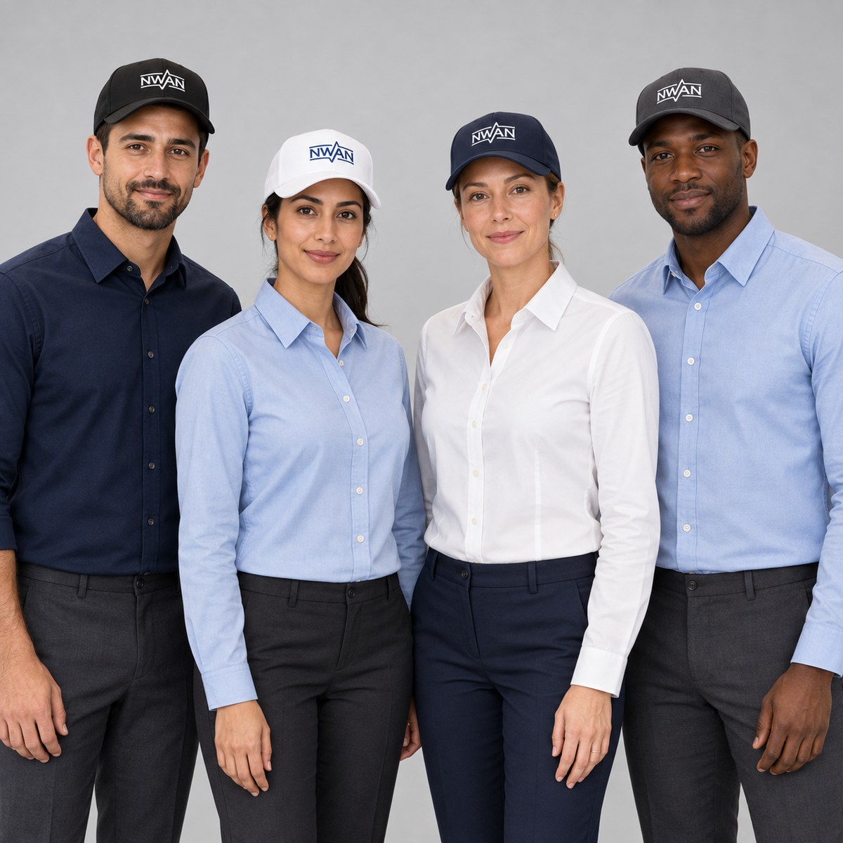 Custom Embroidered Corporate Baseball Caps - NWAN studio