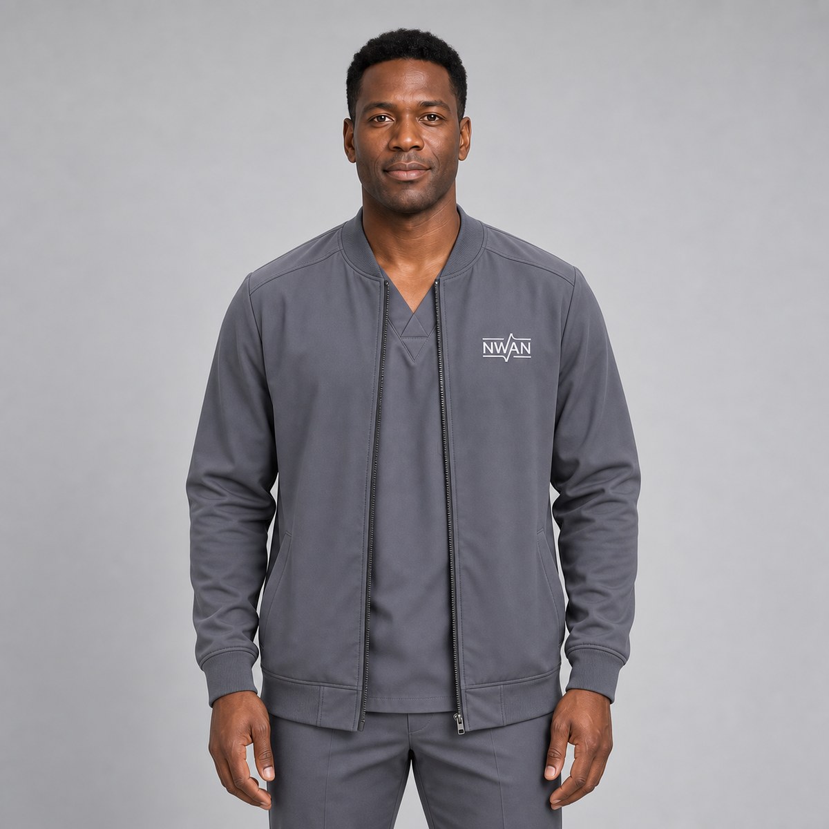 Custom Healthcare Scrub Jackets for Clinic Teams - NWAN studio