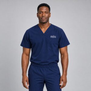 Custom Healthcare Scrub Sets with Embroidered Logo - NWAN studio