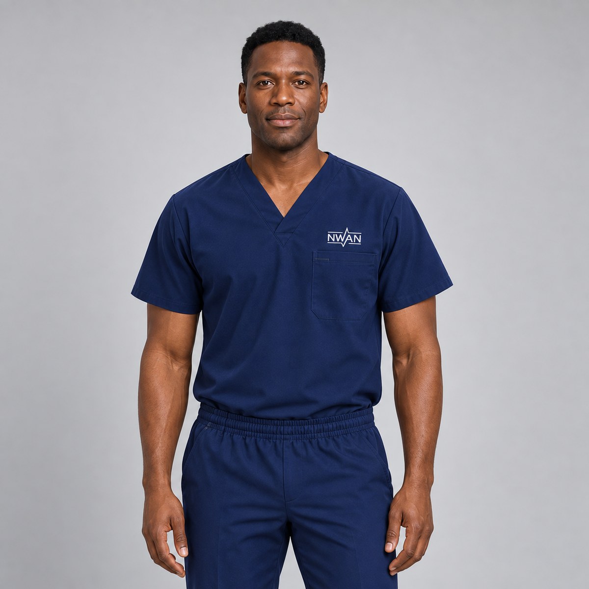 Custom Healthcare Scrub Sets with Embroidered Logo - NWAN studio