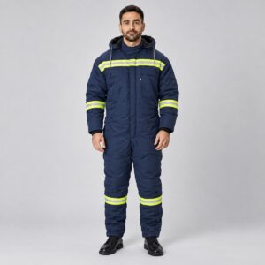 Insulated Reflective Coveralls for Winter Work