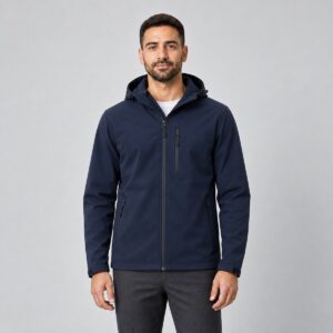 Custom Lightweight Hooded Softshell Jackets - NWAN studio