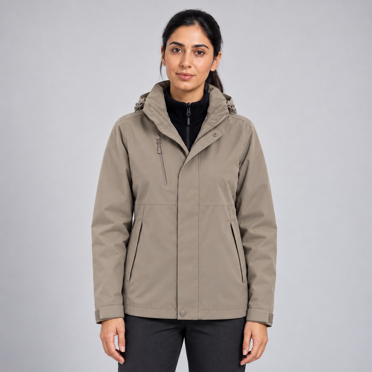 Custom 3-in-1 Fleece-Lined Jackets for Work Teams