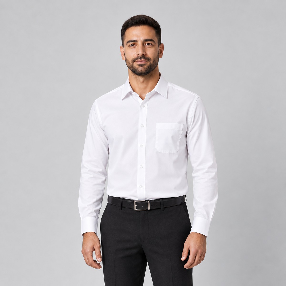 Wrinkle-Resistant Hotel Staff Dress Shirts - NWAN studio