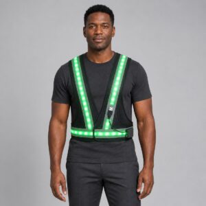 USB-Rechargeable LED Safety Vest - NWAN studio